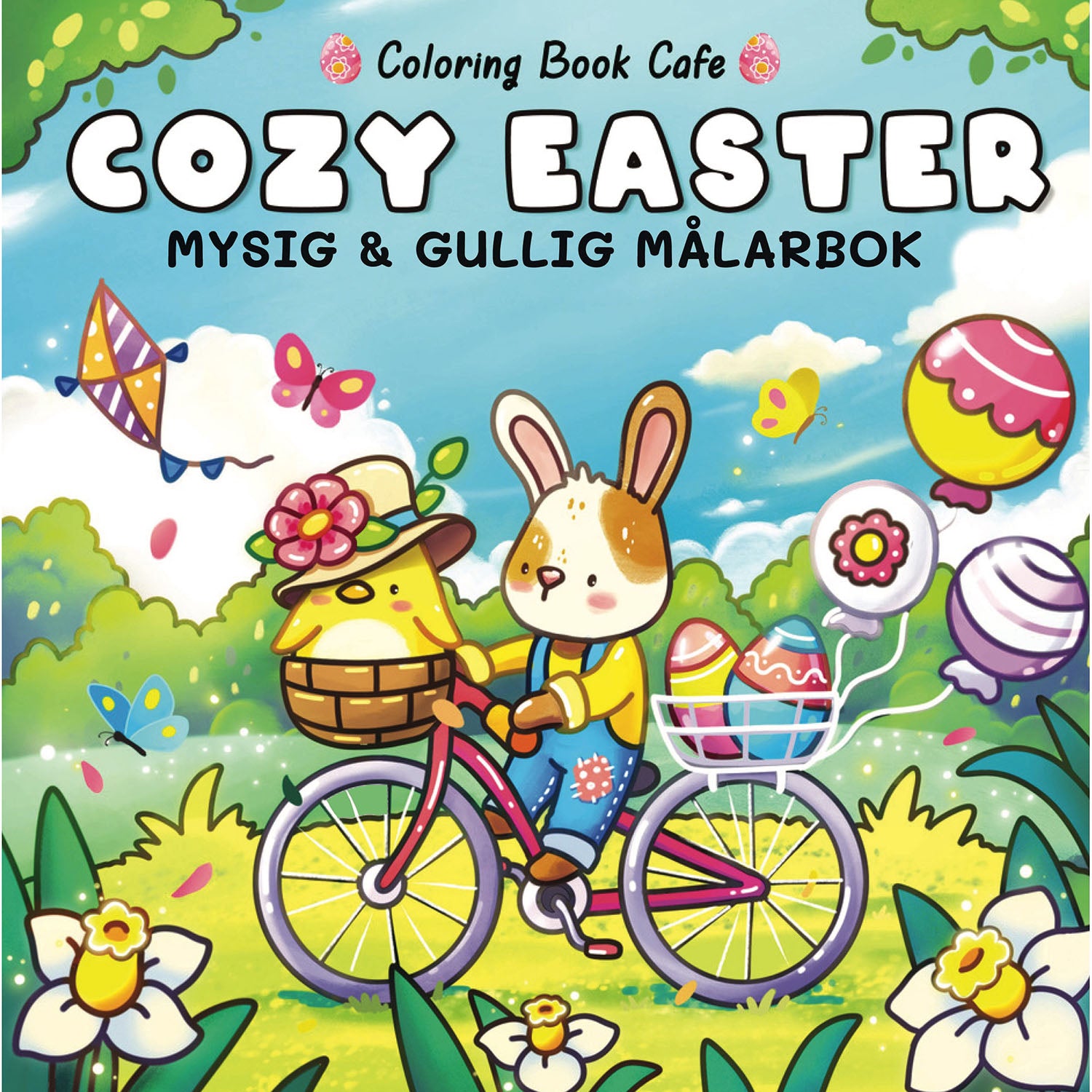 LEGIND Målarbok : Cozy Easter